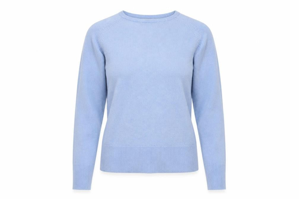 Classic  Womens Blue   Pullover Jumper Size M