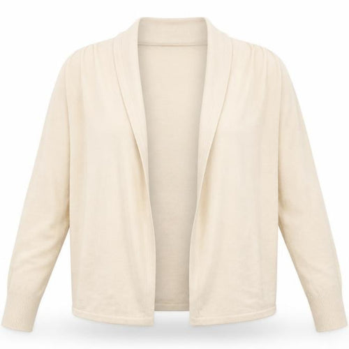 M&S Womens Beige   Cardigan Jumper Size M