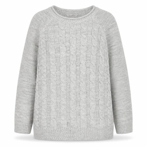 love knitwear Womens Grey   Pullover Jumper Size S