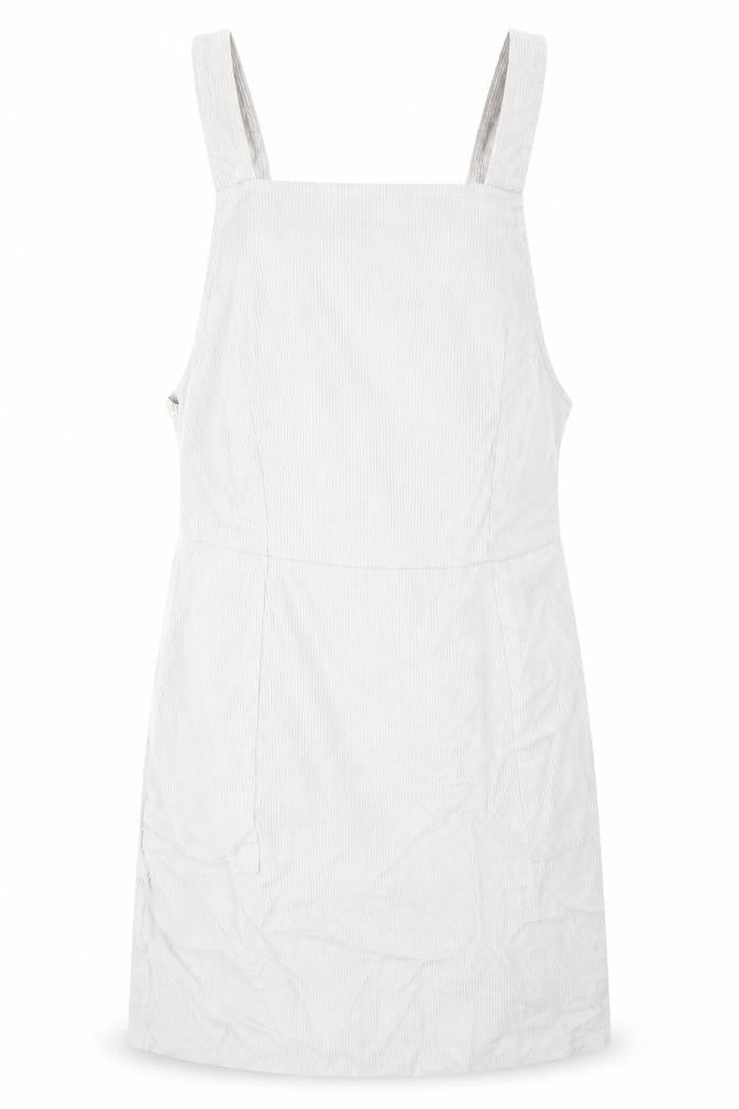Boohoo Womens White   Dungaree One-Piece Size 10