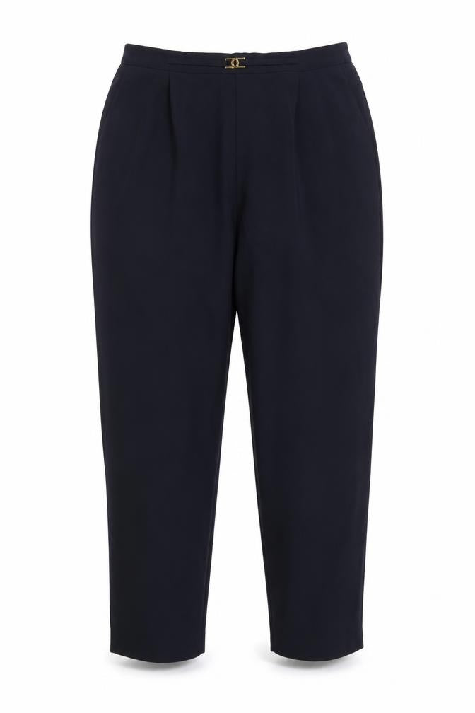 Classic  Womens Blue  Rayon Trousers  Size 20 L26 in
