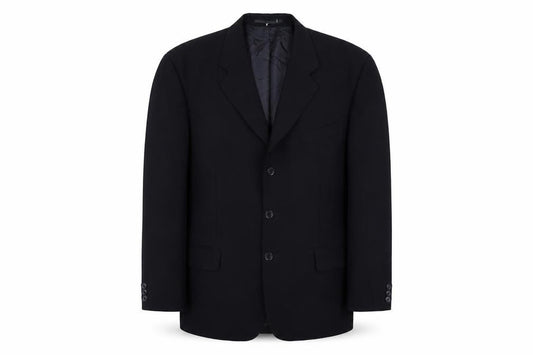 Front view of Austin Reed men’s blue jacket suit jacket, size 42