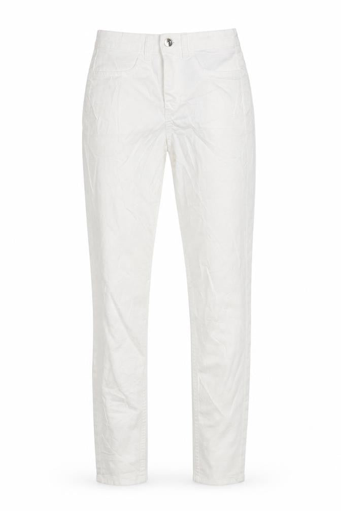 Divided Womens White Denim Skinny Jeans Size 6 L26 in