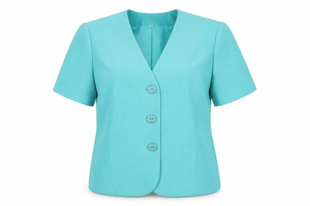EWM Womens Blue   Jacket Blazer Size 14