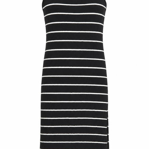 caution to the wind  Womens Black Striped  Tank Dress  Size M