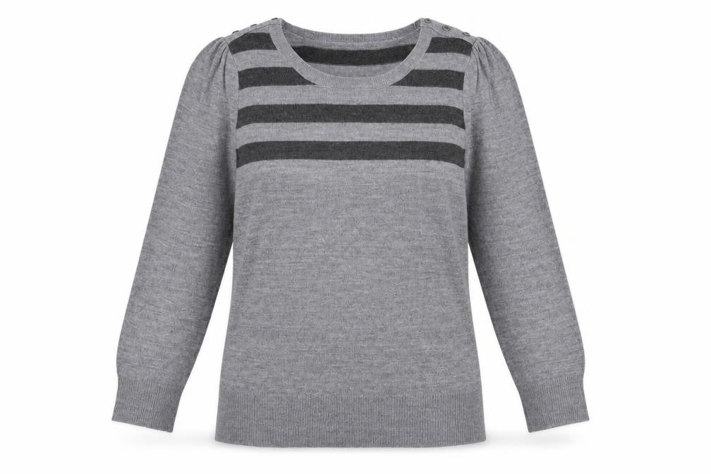 BHS Womens Grey   Pullover Jumper Size 12