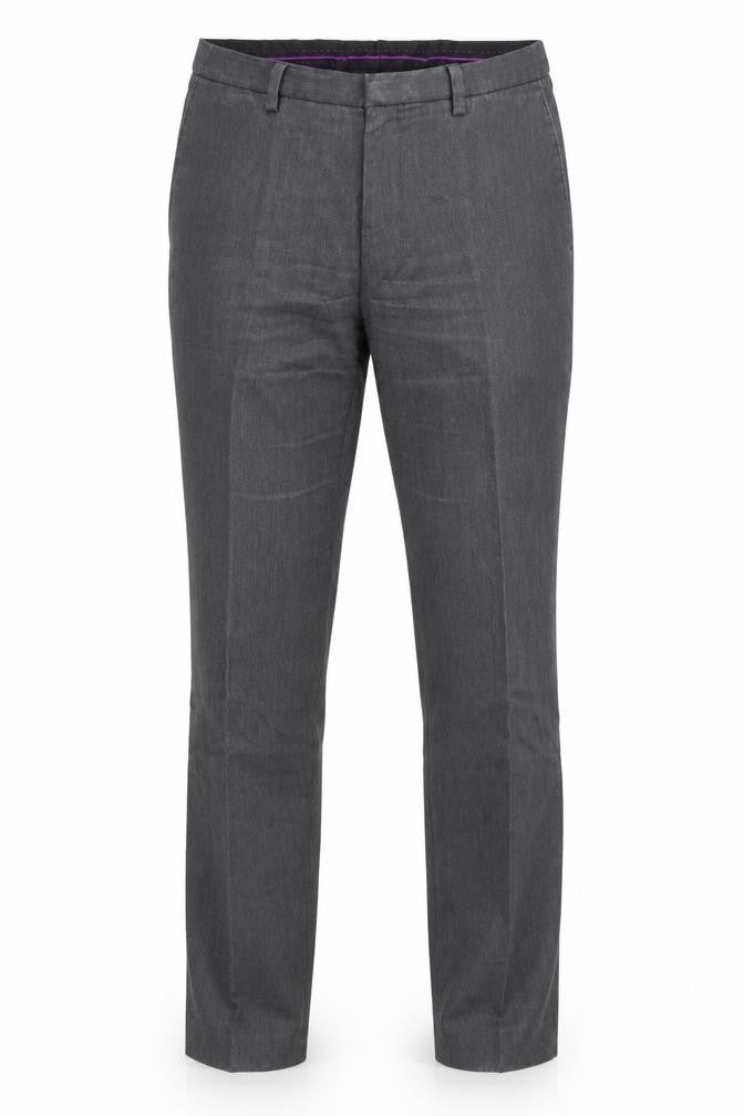 Burton Mens Grey   Trousers  Size 34 L28 in