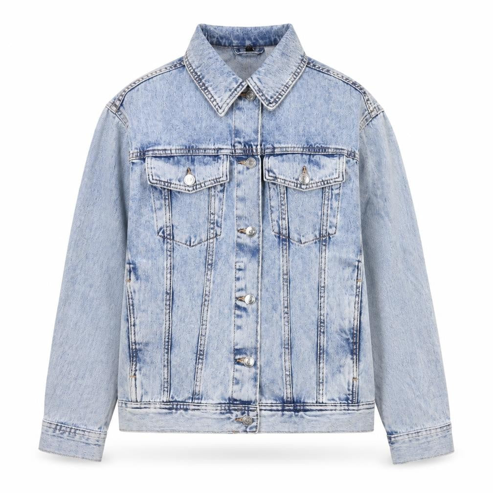 Divided by H&M Womens Blue  Denim Jacket Coat Size XS