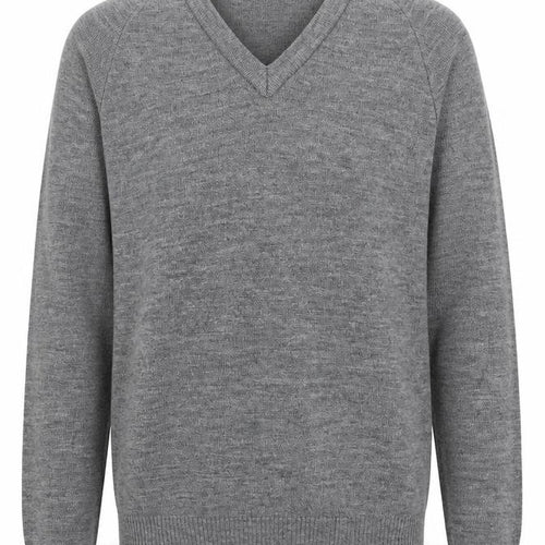 Courtelle Mens Grey  Knit Pullover Jumper Size S