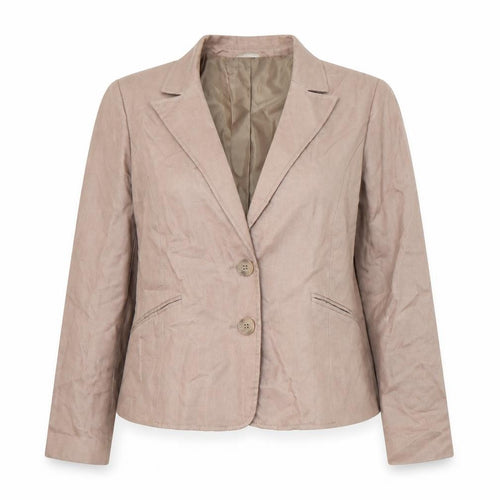 PLANET Womens Beige   Jacket Suit Jacket Size 14