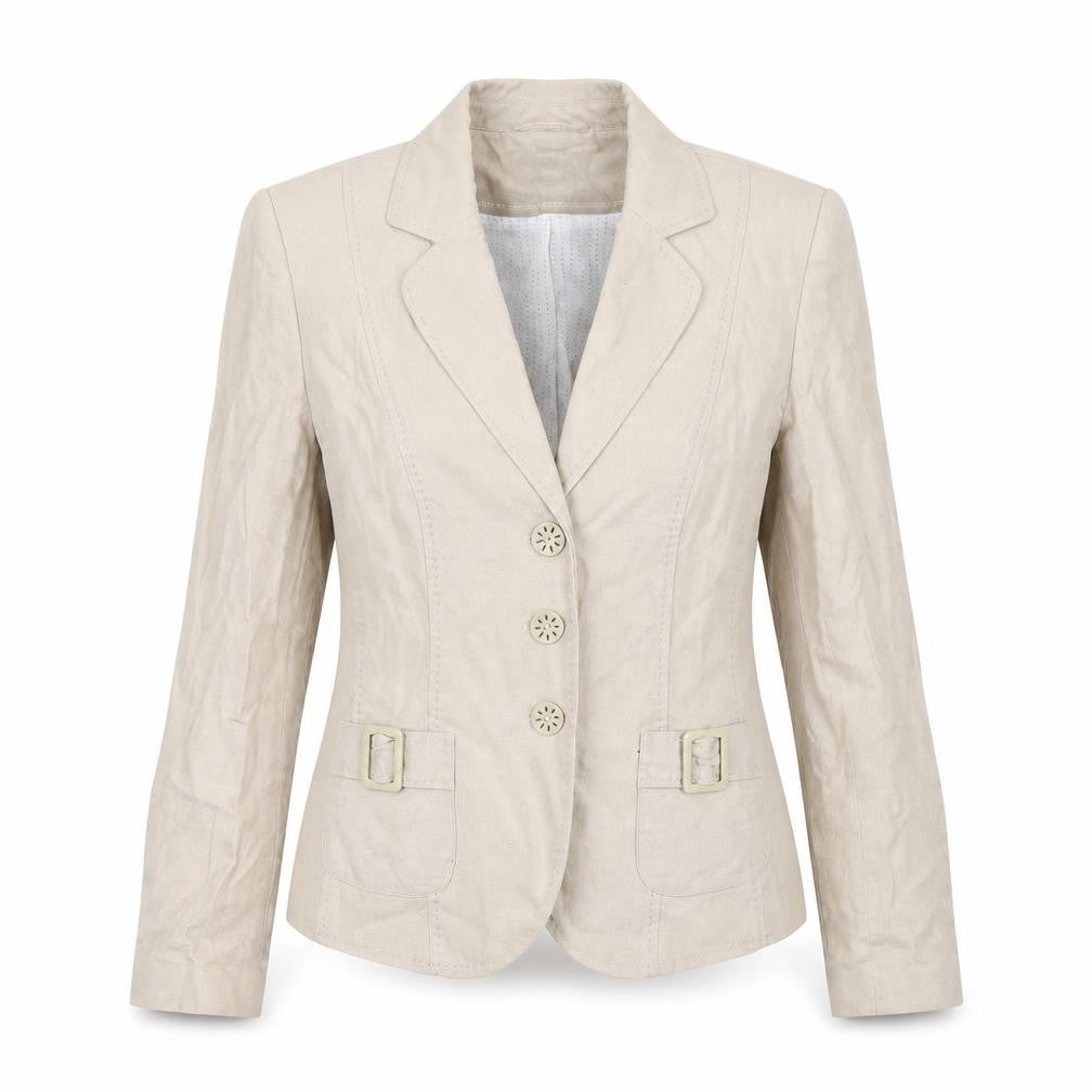 Marks and Spencer Womens White   Overcoat Coat Size 12