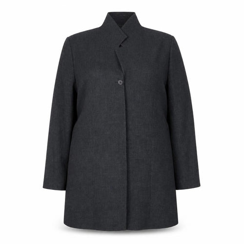 ELVI Womens Grey   Overcoat Coat Size 18