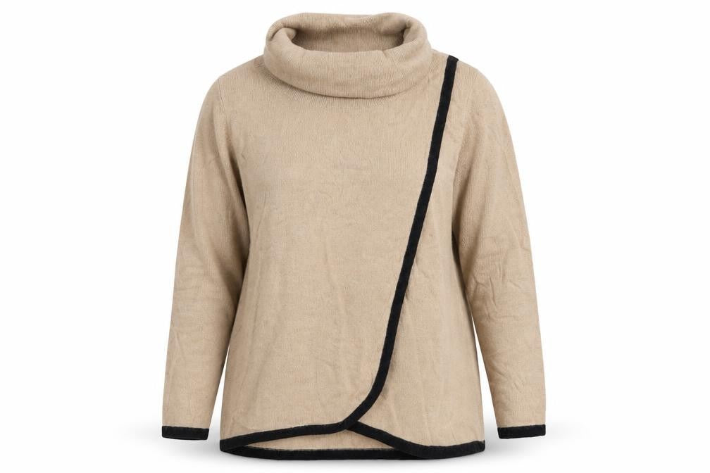 Precis Womens Brown  Knit Pullover Jumper Size M