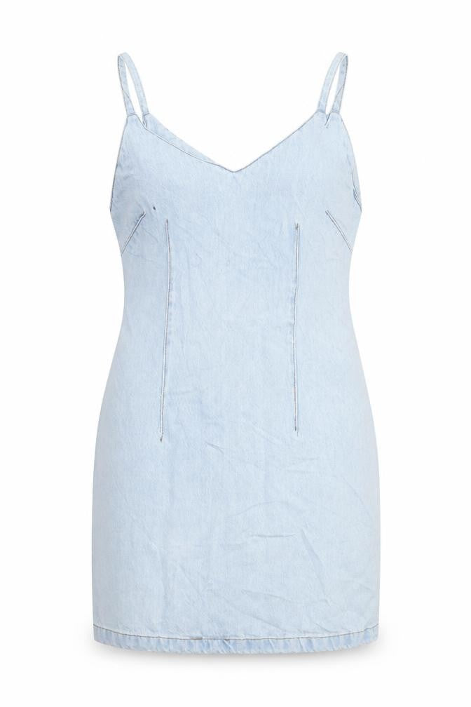 Denim Womens Blue   Fit & Flare  Size 10