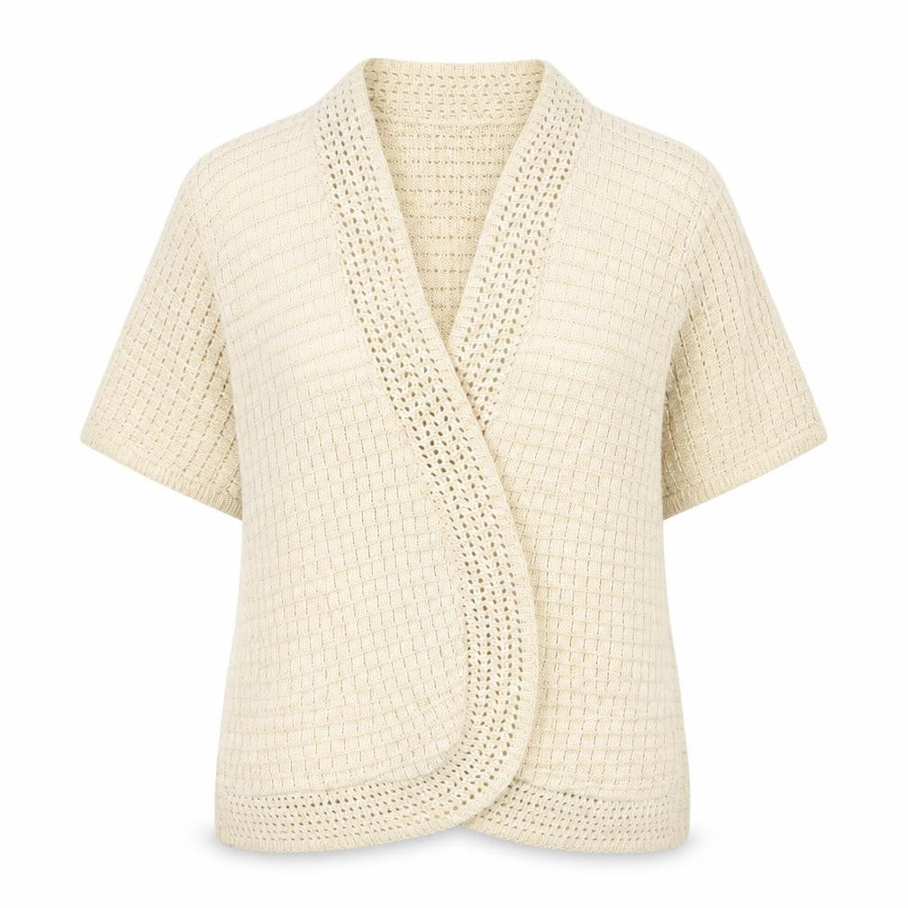 Pure & Natural Womens Ivory   Cardigan Jumper Size M
