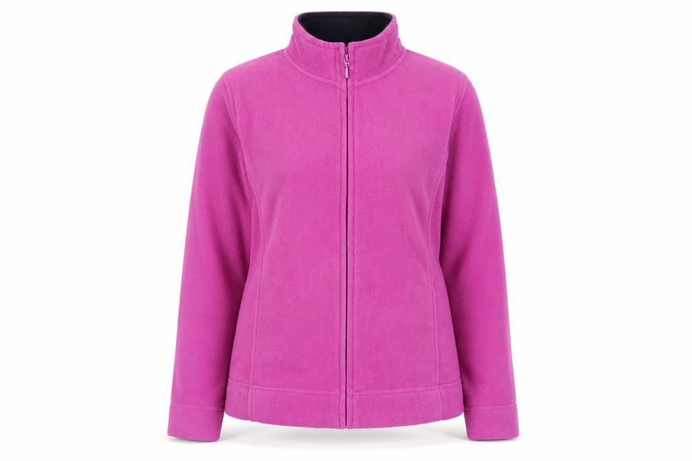 EWM Womens Pink  Fleece Jacket Coat Size M