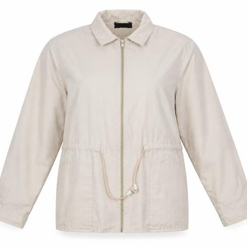 Preworn Womens Beige   Jacket Coat Size 12