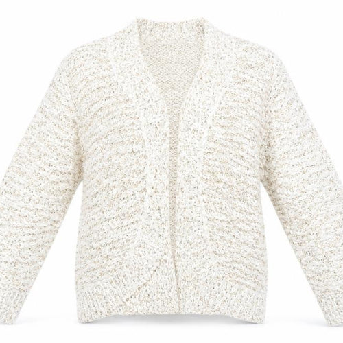 David Emmanuel  Womens Ivory   Cardigan Jumper Size M