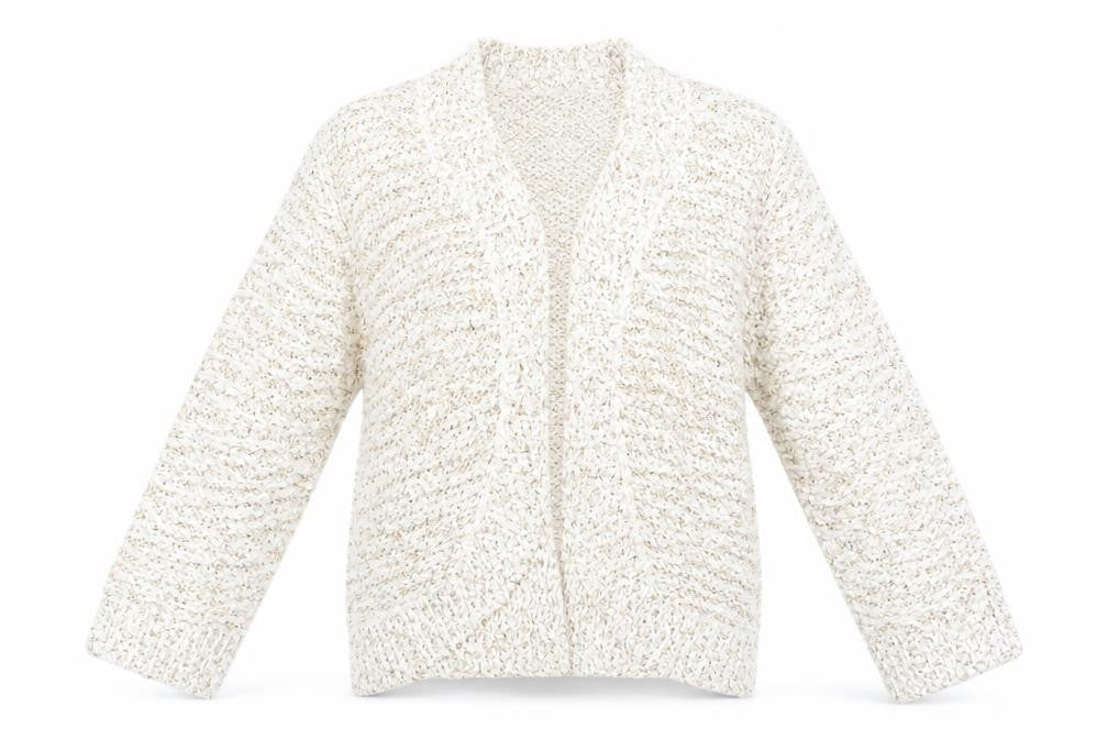 David Emmanuel  Womens Ivory   Cardigan Jumper Size M