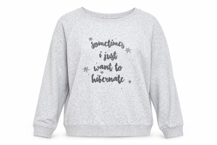 Matalan Womens Grey Pullover Sweatshirt Size S - Lounge wear