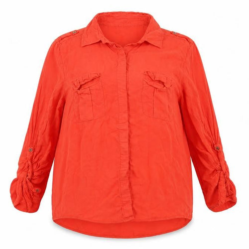 Spirit Womens Red   Basic Blouse Size 20