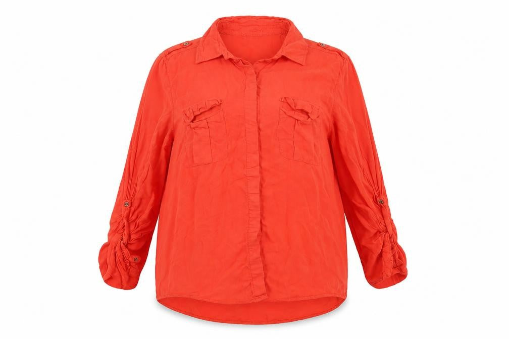 Spirit Womens Red   Basic Blouse Size 20