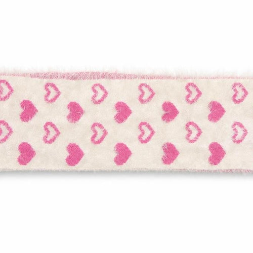 George Girls Pink Geometric Knit Rectangle Scarf Scarves & Wraps One Size  - Snood, Hearts
