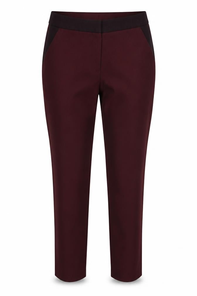 Marks and Spencer Womens Purple   Trousers  Size 10 L25 in