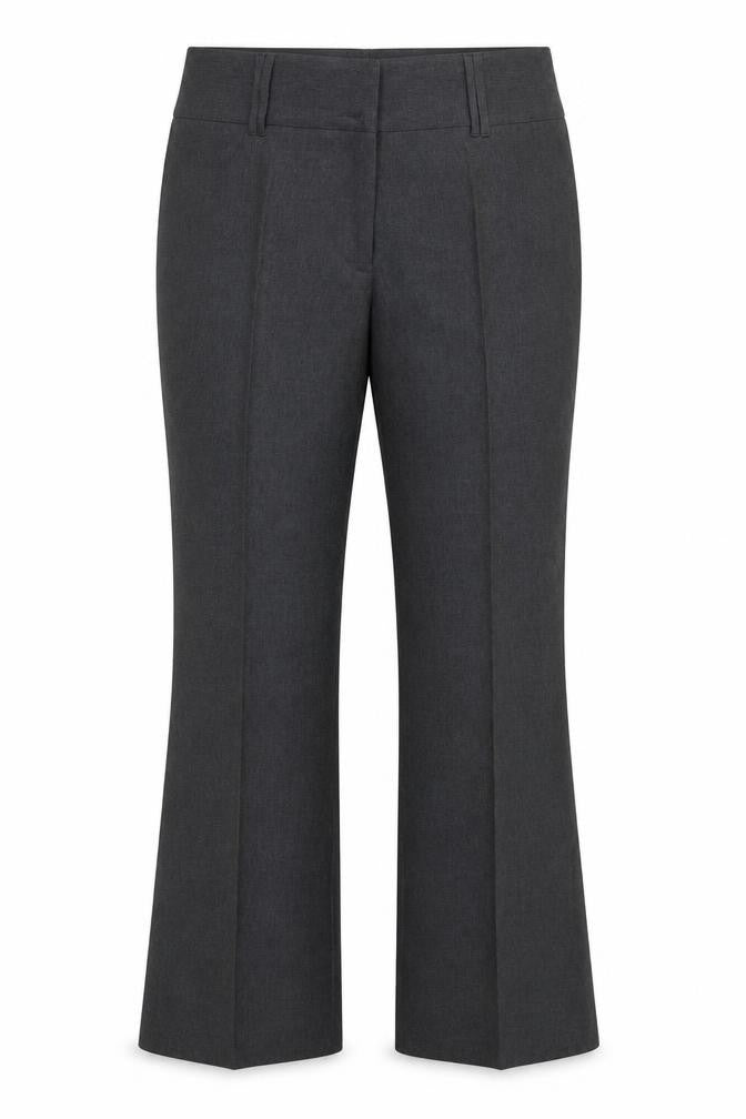Papaya Womens Grey   Trousers  Size 14 L28 in