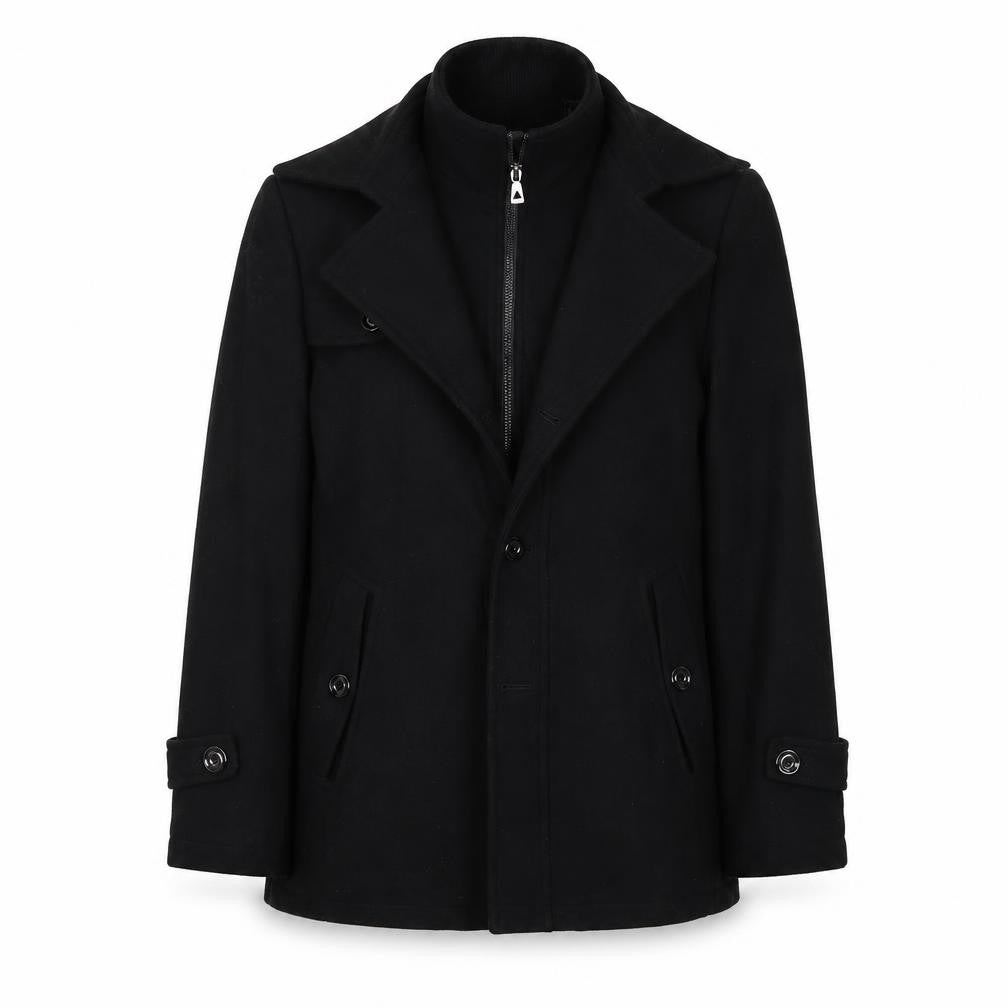 Preworn Womens Black   Jacket Coat Size S