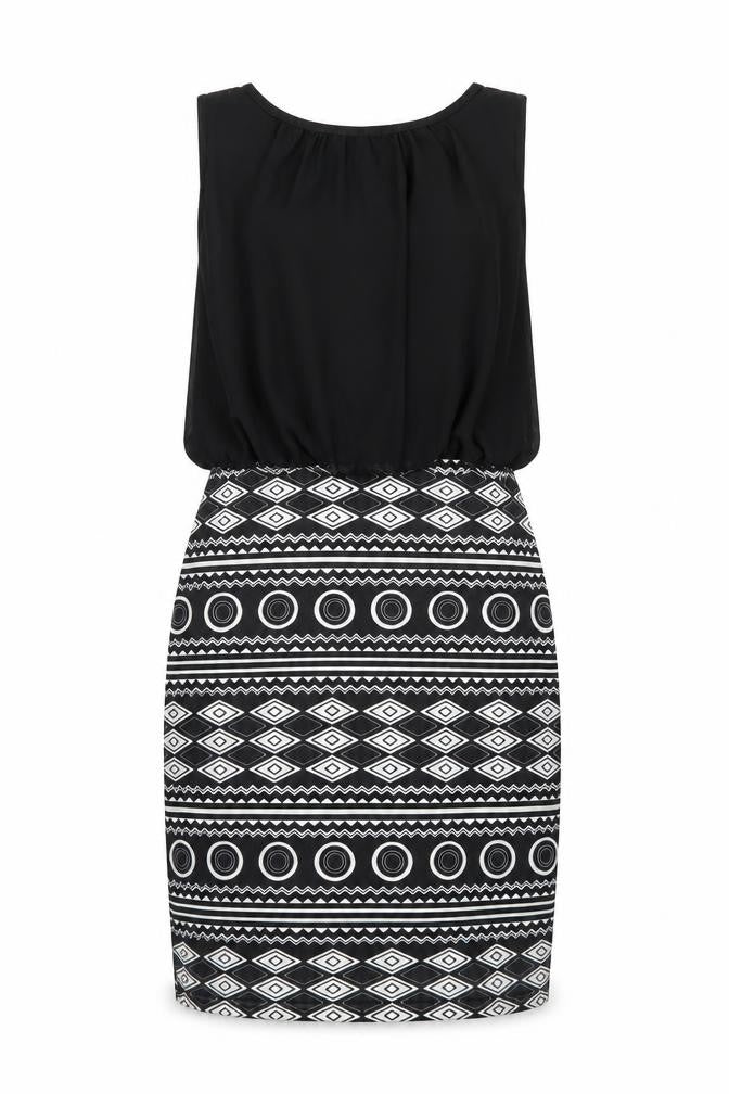 Preworn Womens Black  Rayon A-Line  Size S
