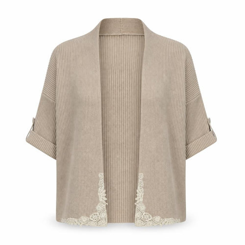 Changes By Together Womens Beige  Knit Cardigan Jumper Size 12