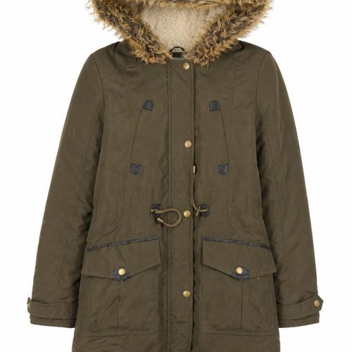 Dorothy Perkins Womens Green   Parka Coat Size 6