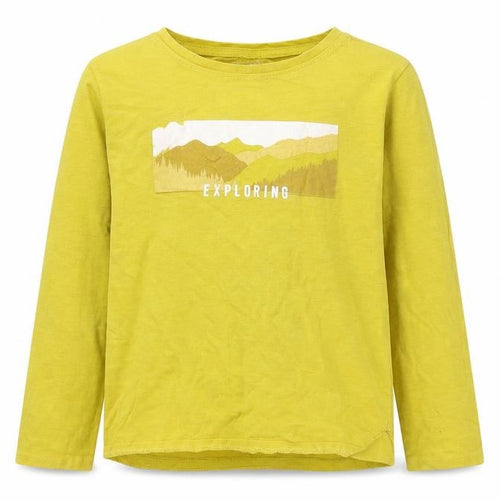 RESERVED Girls Yellow  Jersey Basic T-Shirt Size 8 Years