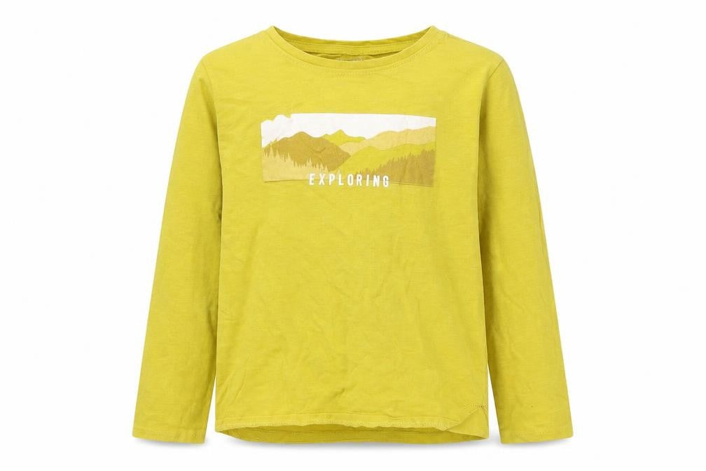 RESERVED Girls Yellow  Jersey Basic T-Shirt Size 8 Years