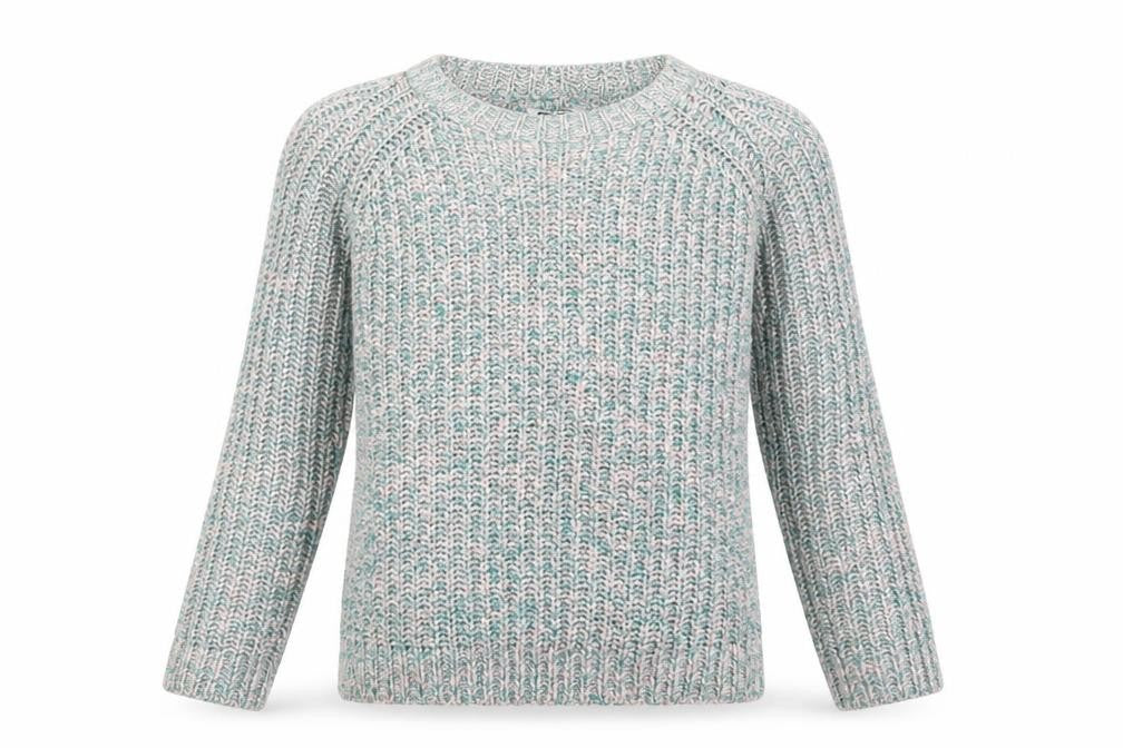 New Look Girls Green  Knit Pullover Jumper Size 10-11 Years