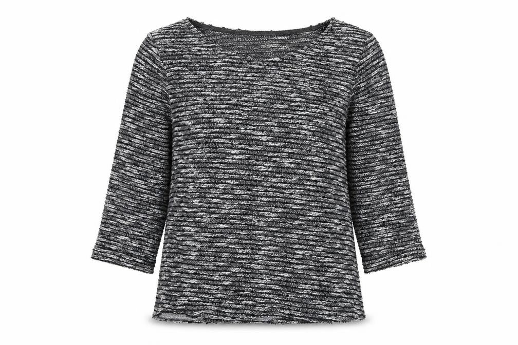 Billie & Blossom Womens Black   Basic T-Shirt Size 12