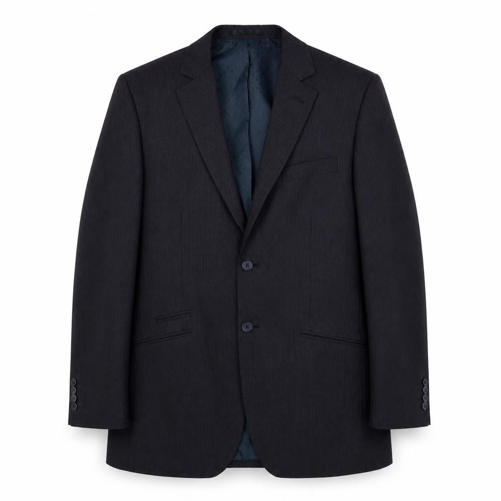 F&F Mens Black   Jacket Suit Jacket Size 40