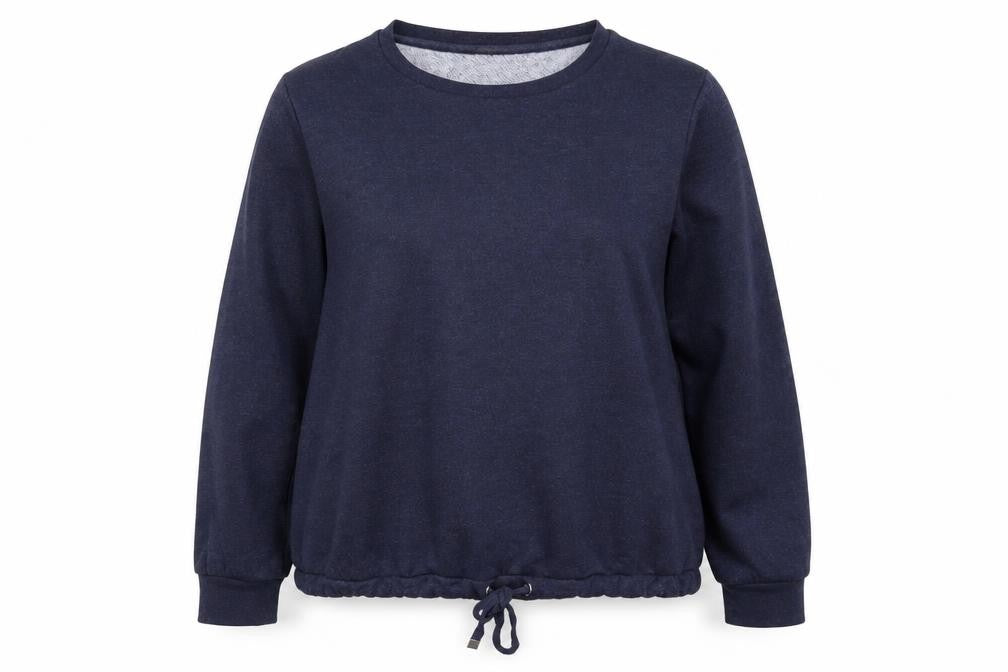 George Womens Blue   Henley Sweatshirt Size 12