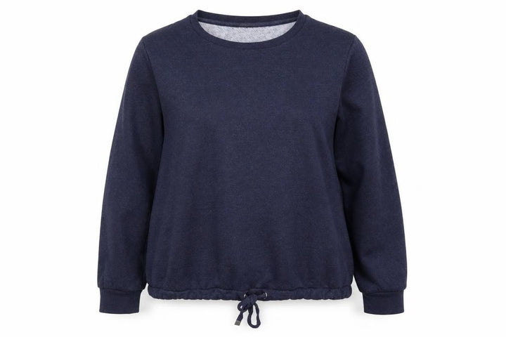 George Womens Blue   Henley Sweatshirt Size 12