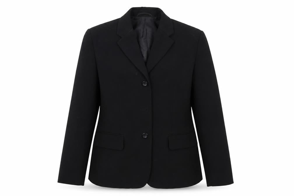 Preworn Womens Black   Jacket Suit Jacket Size 10