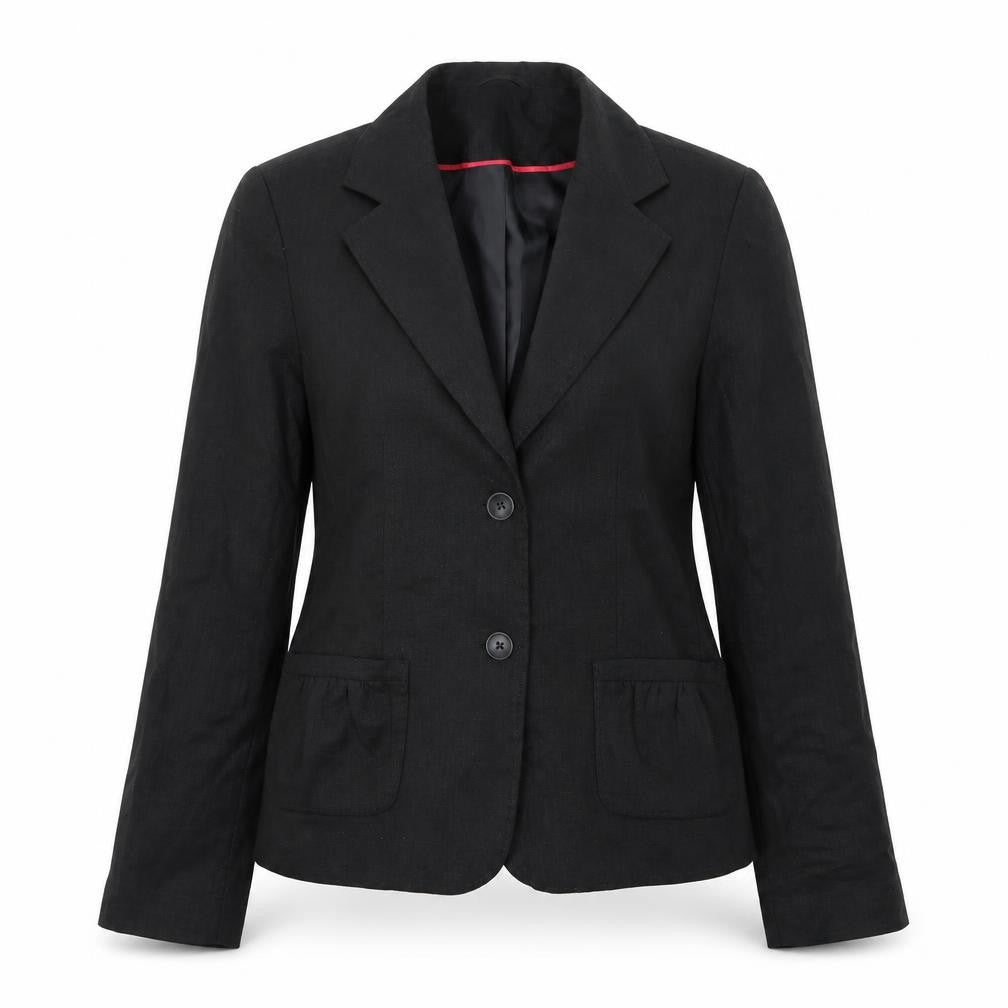 E-vie Womens Black   Jacket Blazer Size 14