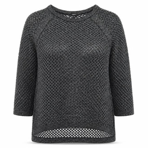 Papaya Womens Grey  Knit Pullover Jumper Size 10