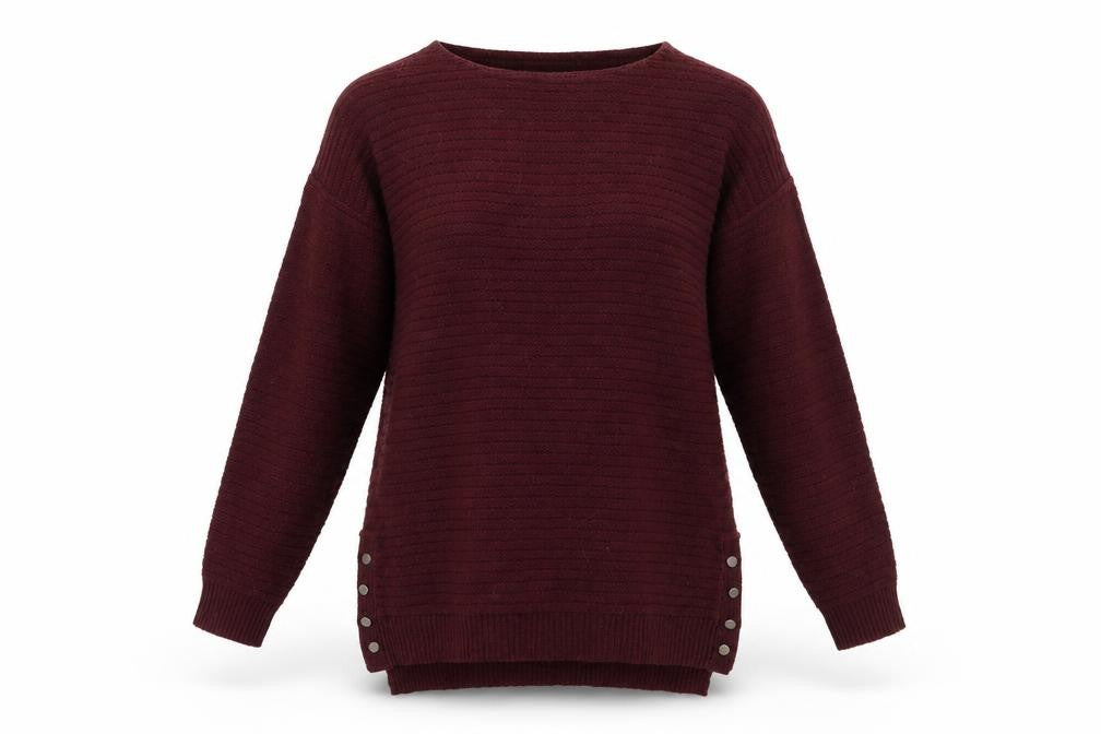 Peacocks Womens Brown  Knit Pullover Jumper Size S