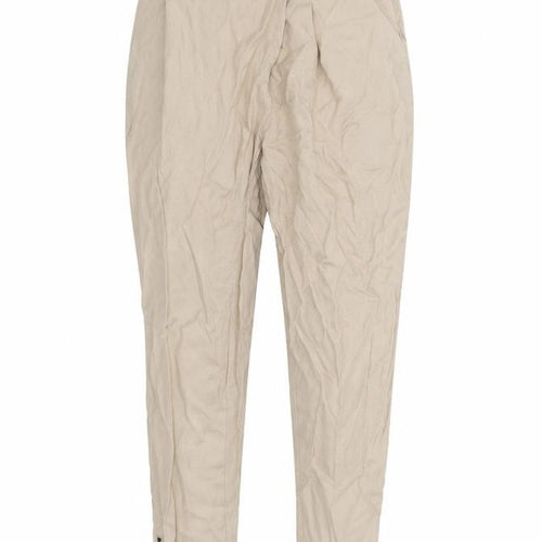 m&s Womens Beige   Trousers  Size 10 L27 in