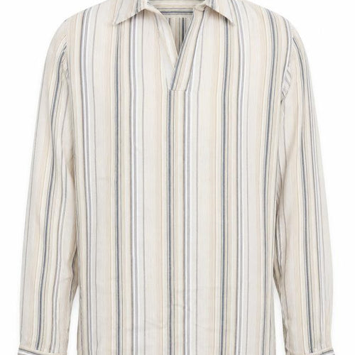 Topman Mens Beige    Button-Up Size S