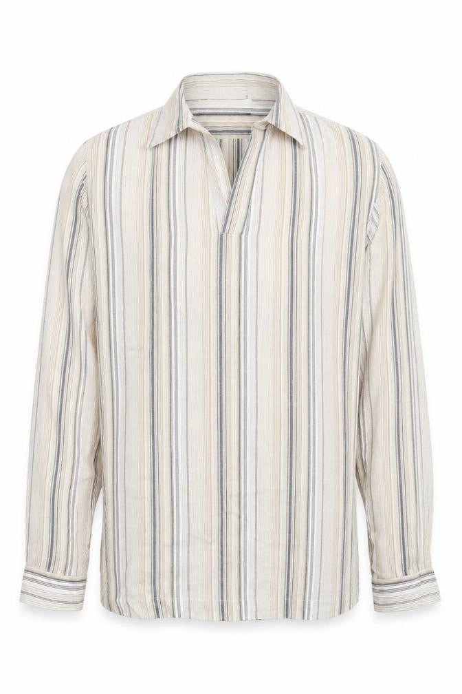 Topman Mens Beige    Button-Up Size S