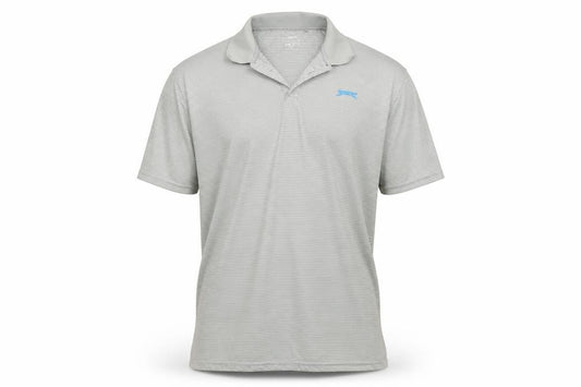 Front view of slazender men’s green polo, size XL