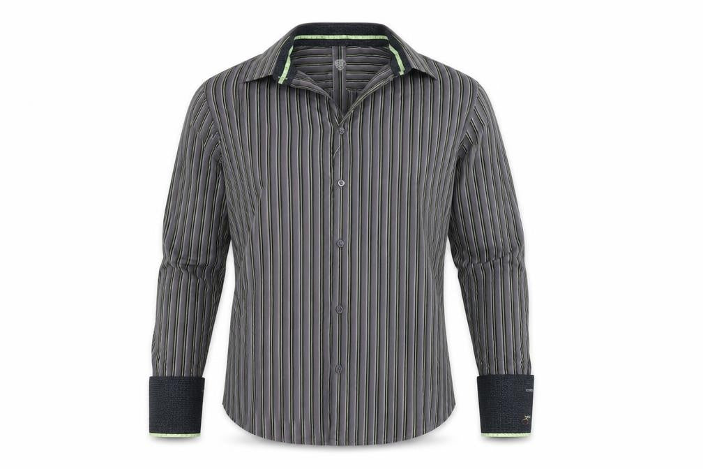 Burton Mens Grey    Button-Up Size M