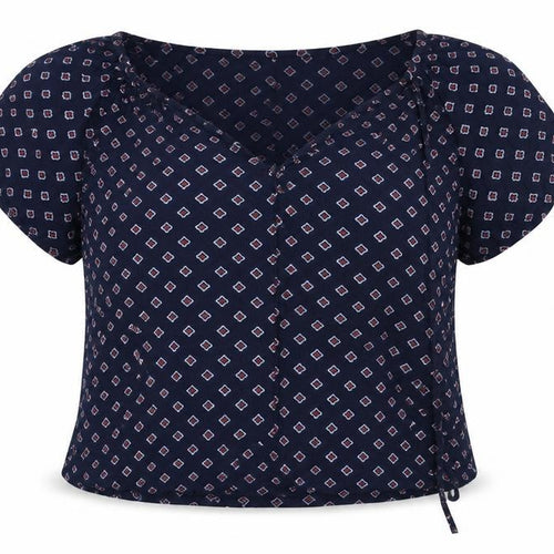 m&s Womens Blue   Basic Blouse Size 14